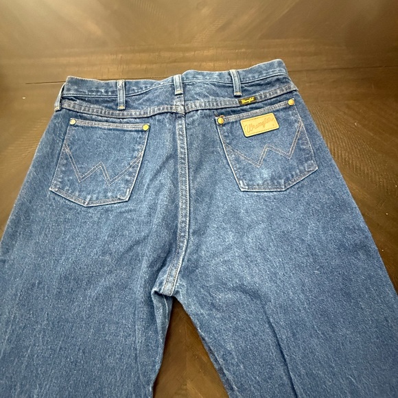 Wrangler Other - Wrangler Men’s Dark Blue Relaxed Fit Jeans